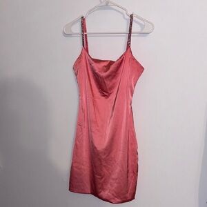 SHEIN Pink Mini Dress